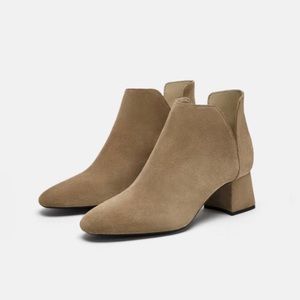 Zara Suede Booties